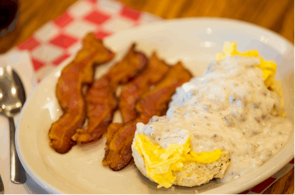 Start Your Morning with a Country Biscuit from the Corner Cafe